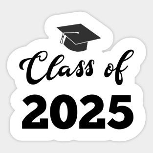 class of 2025 graduation Sticker